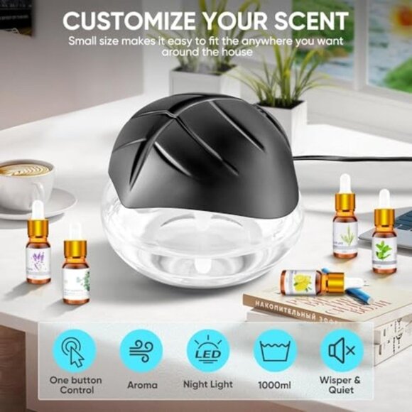 Water Based Aroma Diffuser for Home/Office, Essential Oil Aroma Diffuser with LE - Picture 3 of 8